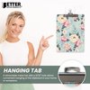 Better Office Products Fashion Clipboard, Floral Design, A4 Letter Size, 12.5in. x 9in. Wooden Clipboard, Low Profile Clip 45049